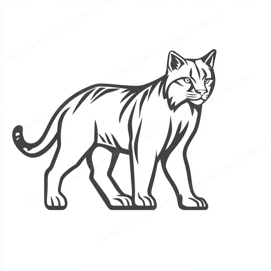 Bobcat Vector Graphic preview