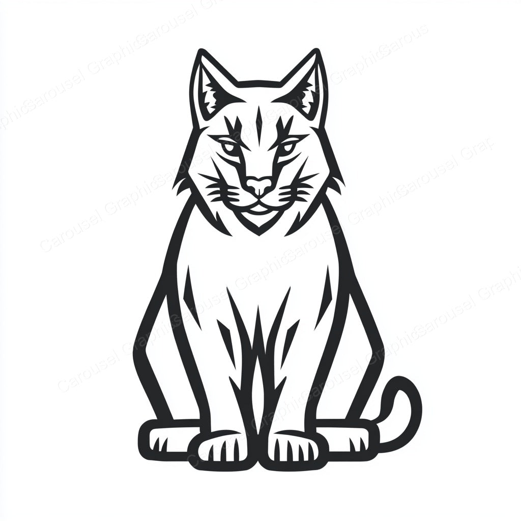 Bobcat Vector Graphic preview