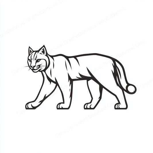 Bobcat Vector Graphic preview