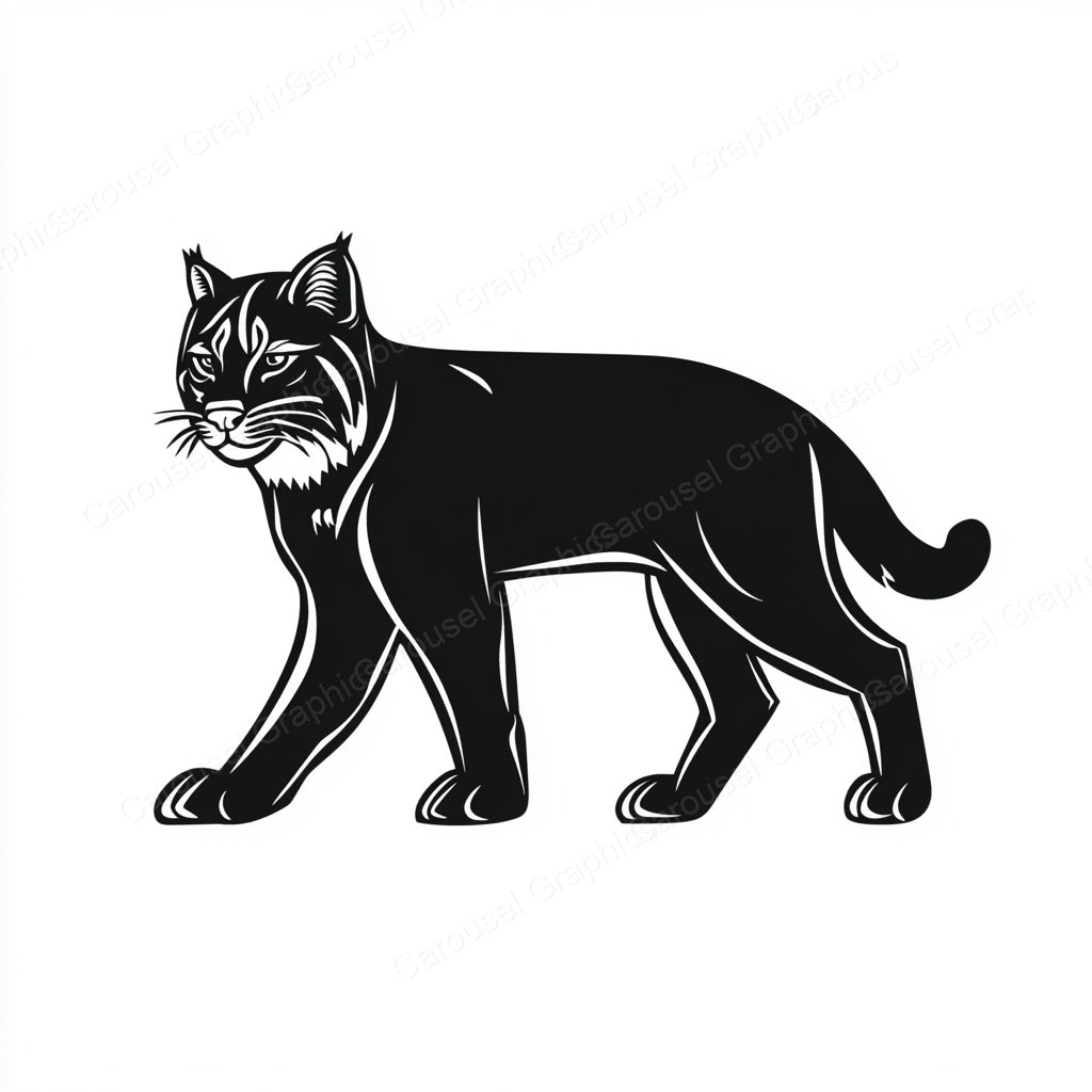 Bobcat Vector Graphic preview