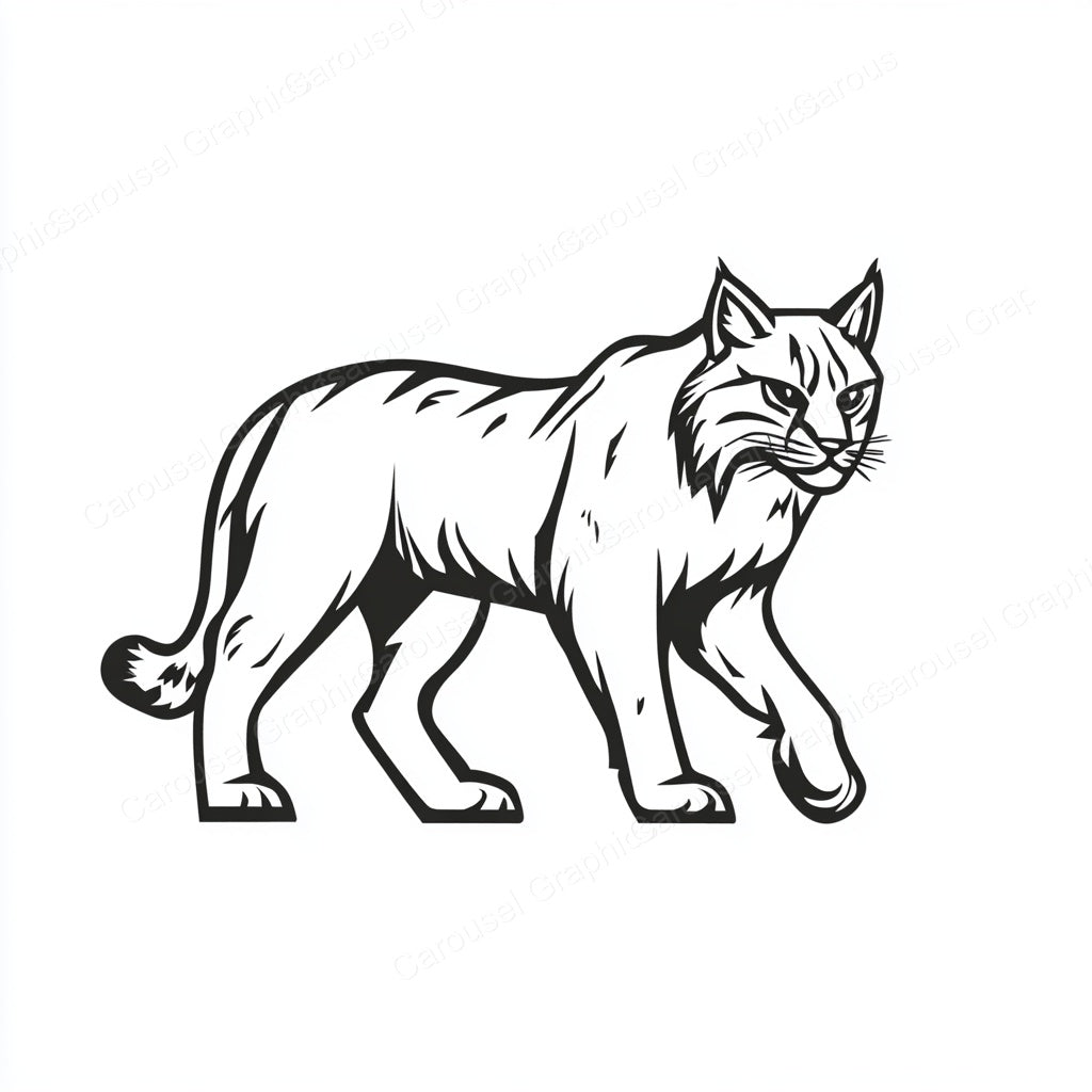 Bobcat Vector Graphic preview