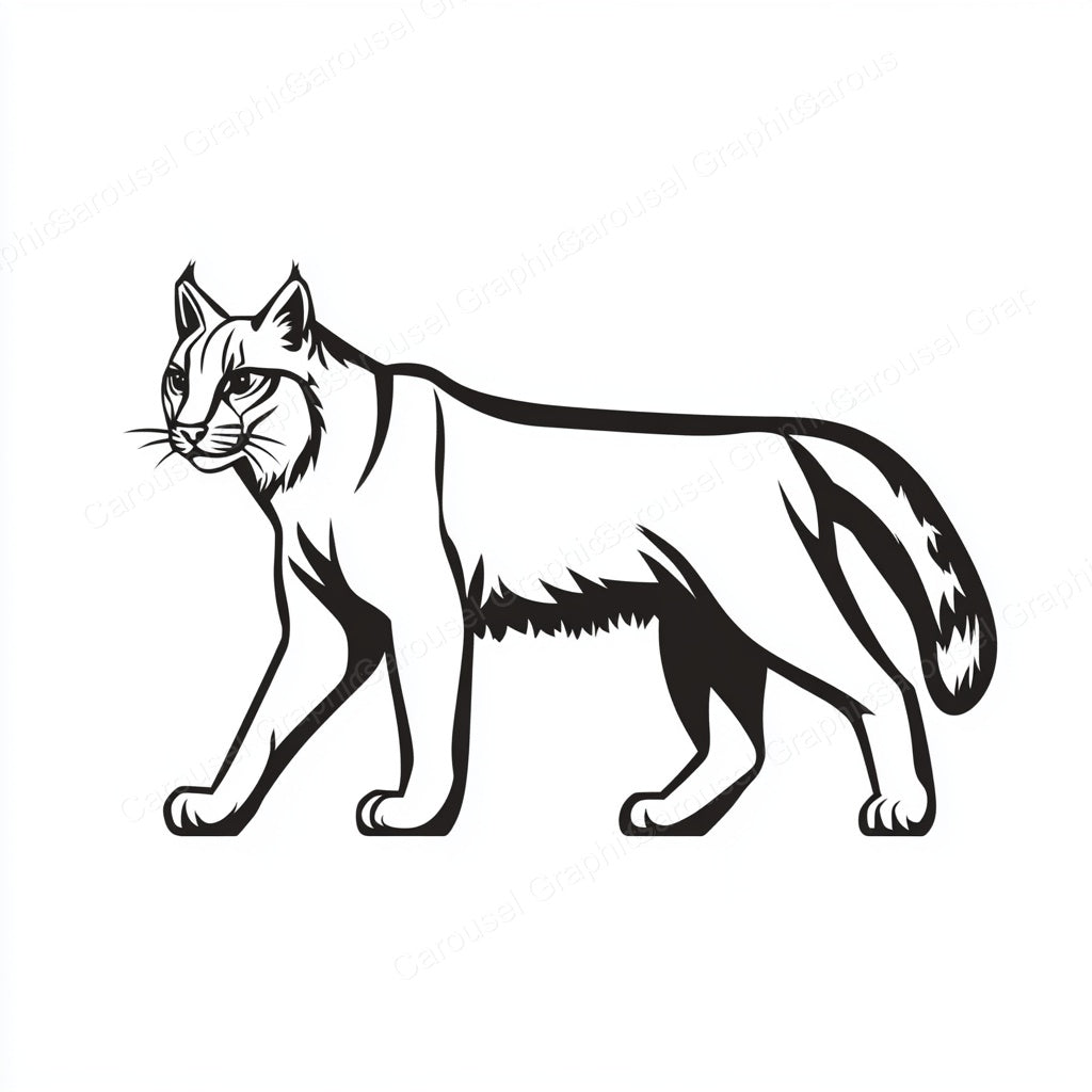 Bobcat Vector Graphic preview
