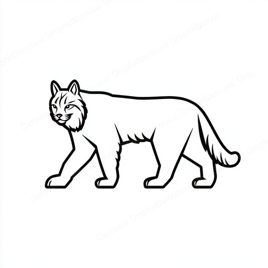 Bobcat Vector Graphic preview