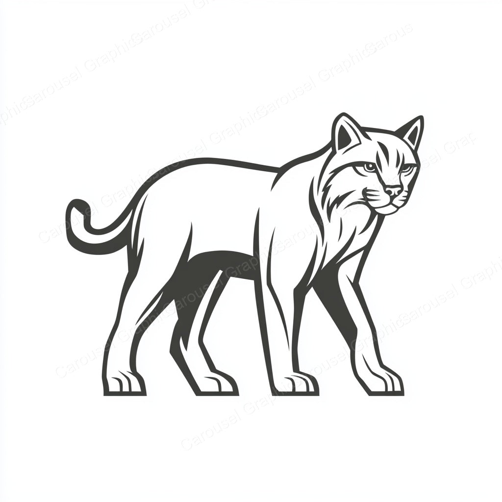 Bobcat Vector Graphic preview