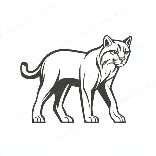 Bobcat Vector Graphic preview