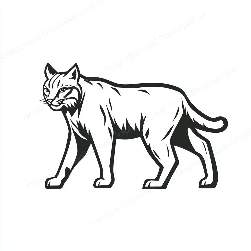 Bobcat Vector Graphic preview