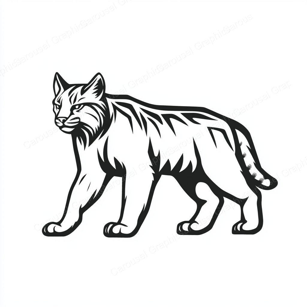 Bobcat Vector Graphic preview