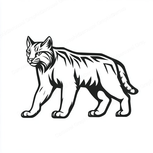Bobcat Vector Graphic preview