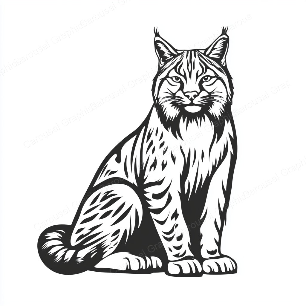 Bobcat Vector Graphic preview