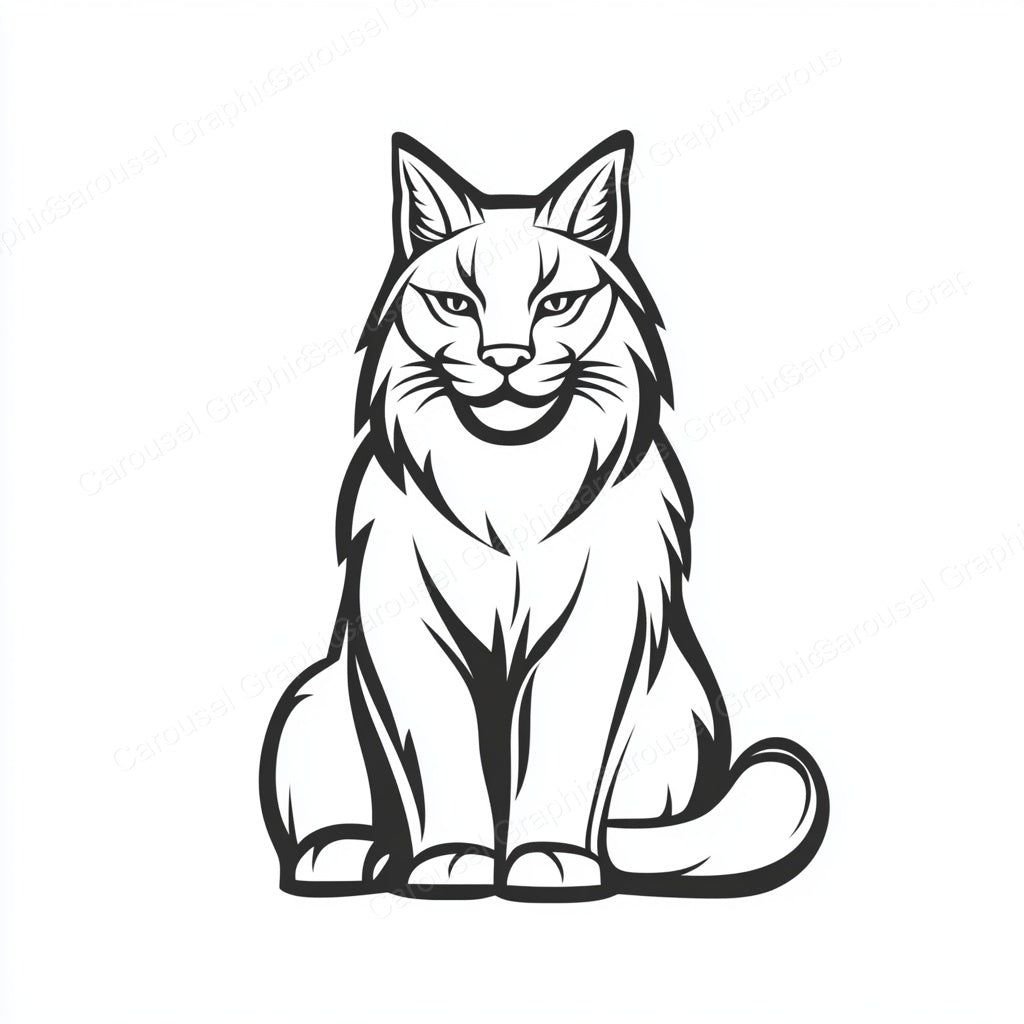 Bobcat Vector Graphic preview