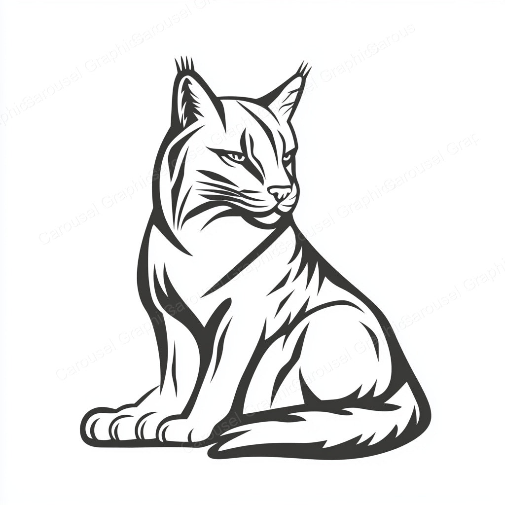 Bobcat Vector Graphic preview