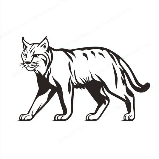 Bobcat Vector Graphic preview