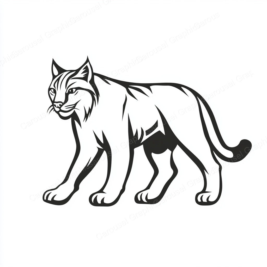Bobcat Vector Graphic preview
