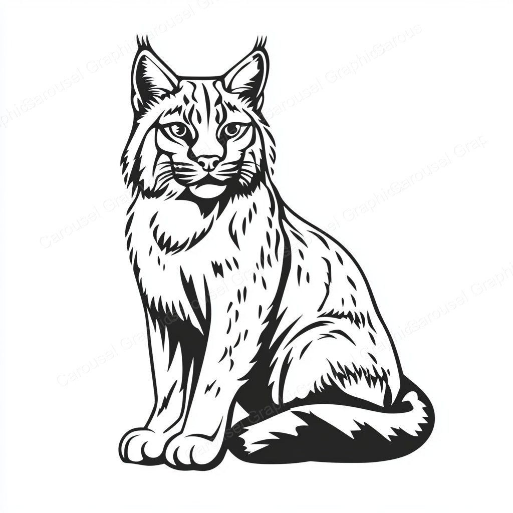 Bobcat Vector Graphic preview