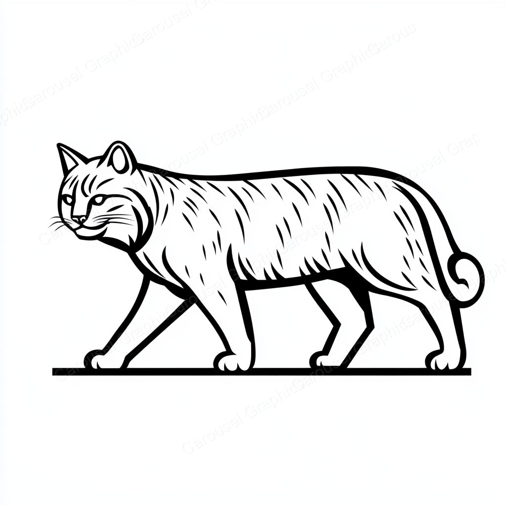 Bobcat Vector Graphic preview