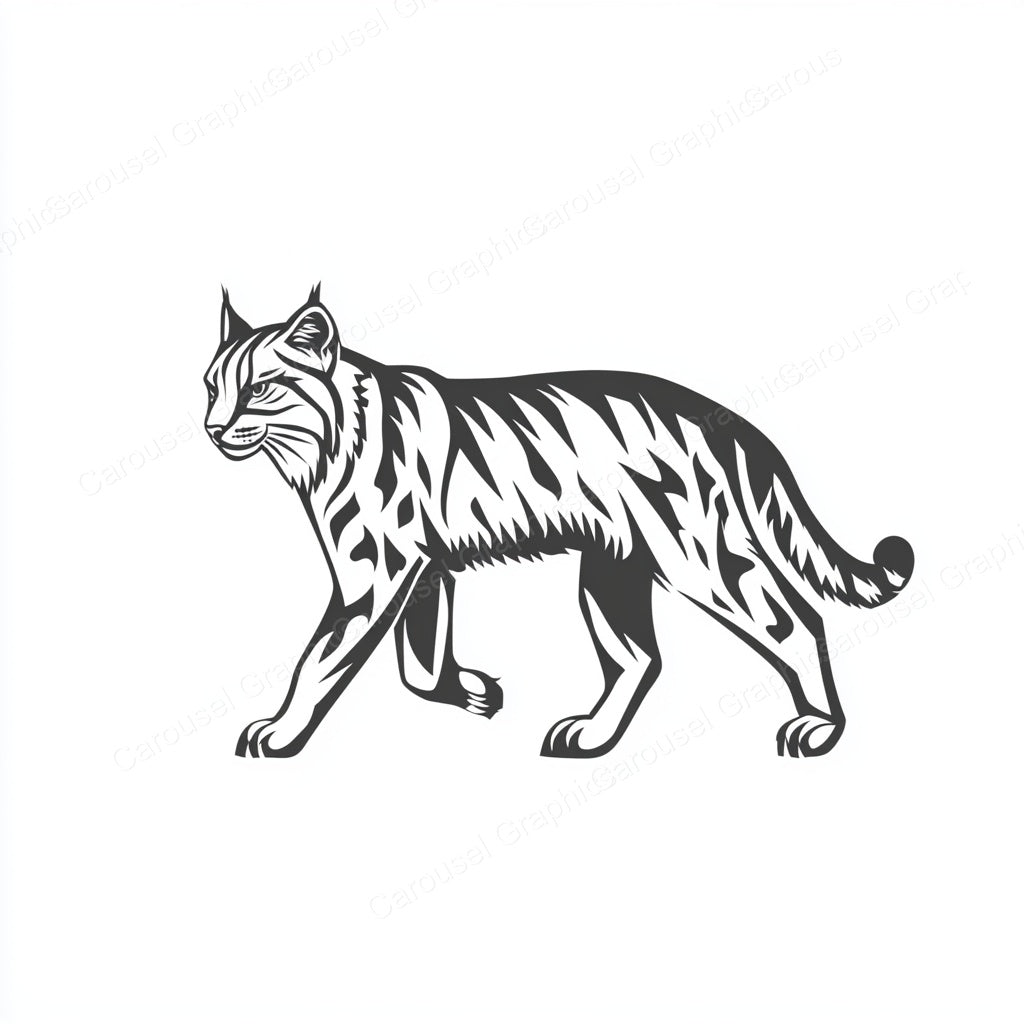 Bobcat Vector Graphic preview