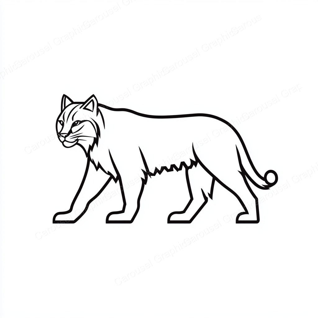 Bobcat Vector Graphic preview