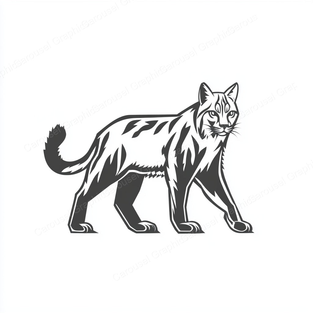 Bobcat Vector Graphic preview