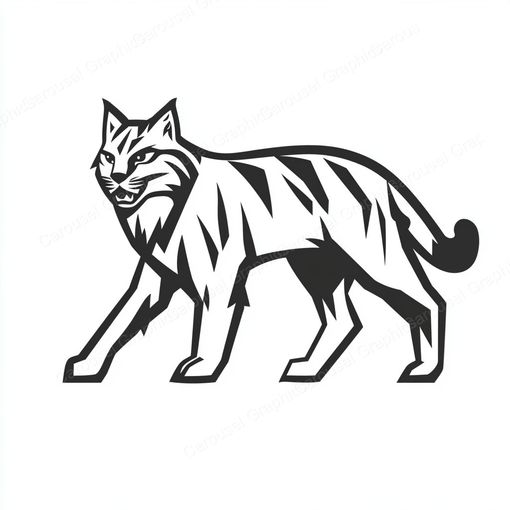 Bobcat Vector Graphic preview
