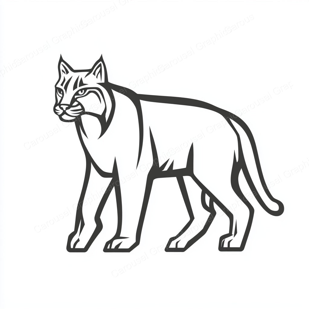 Bobcat Vector Graphic preview