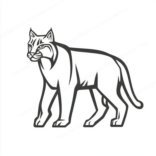 Bobcat Vector Graphic preview
