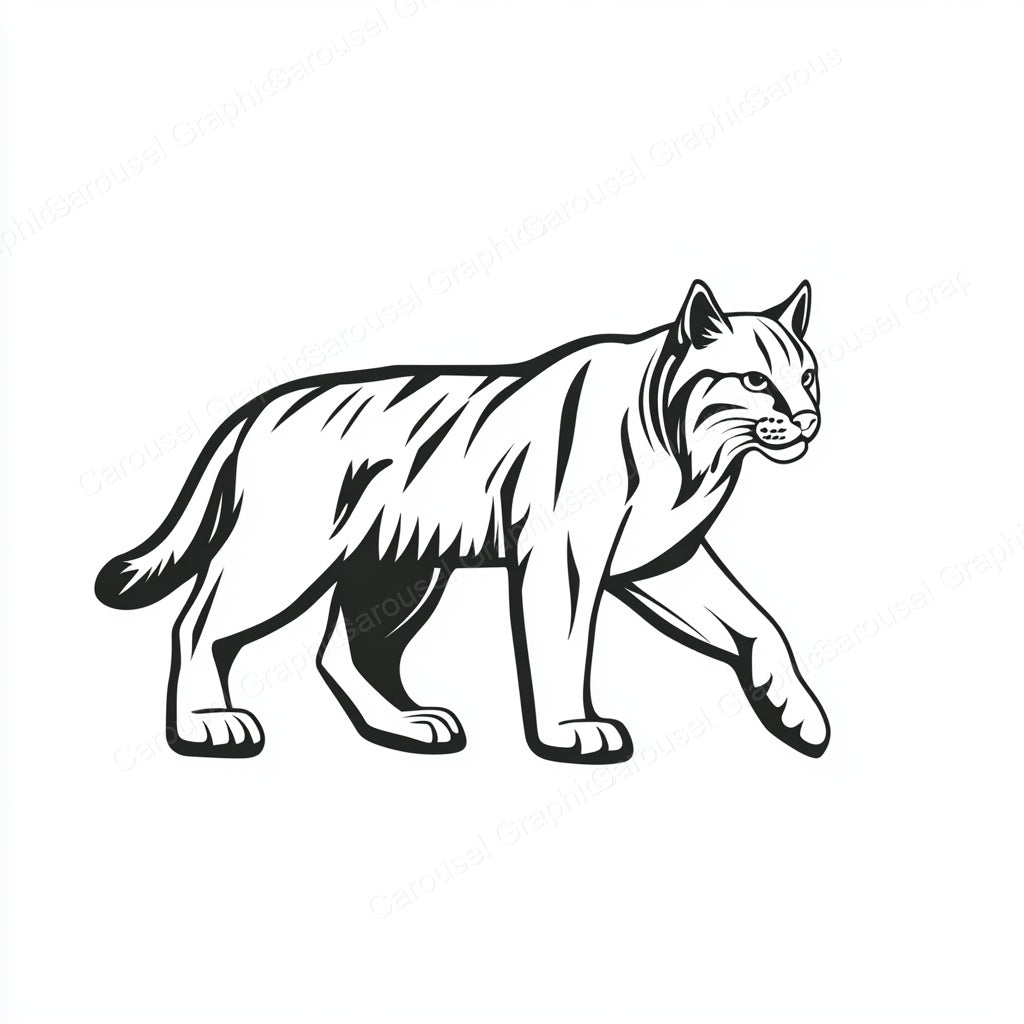 Bobcat Vector Graphic preview