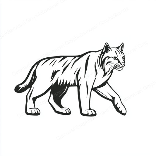 Bobcat Vector Graphic preview