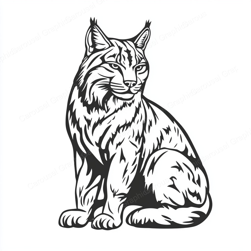 Bobcat Vector Graphic preview