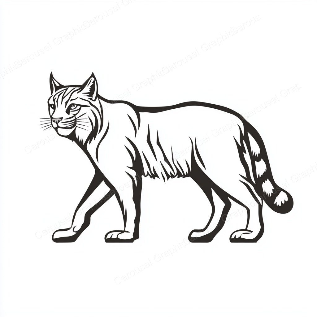 Bobcat Vector Graphic preview