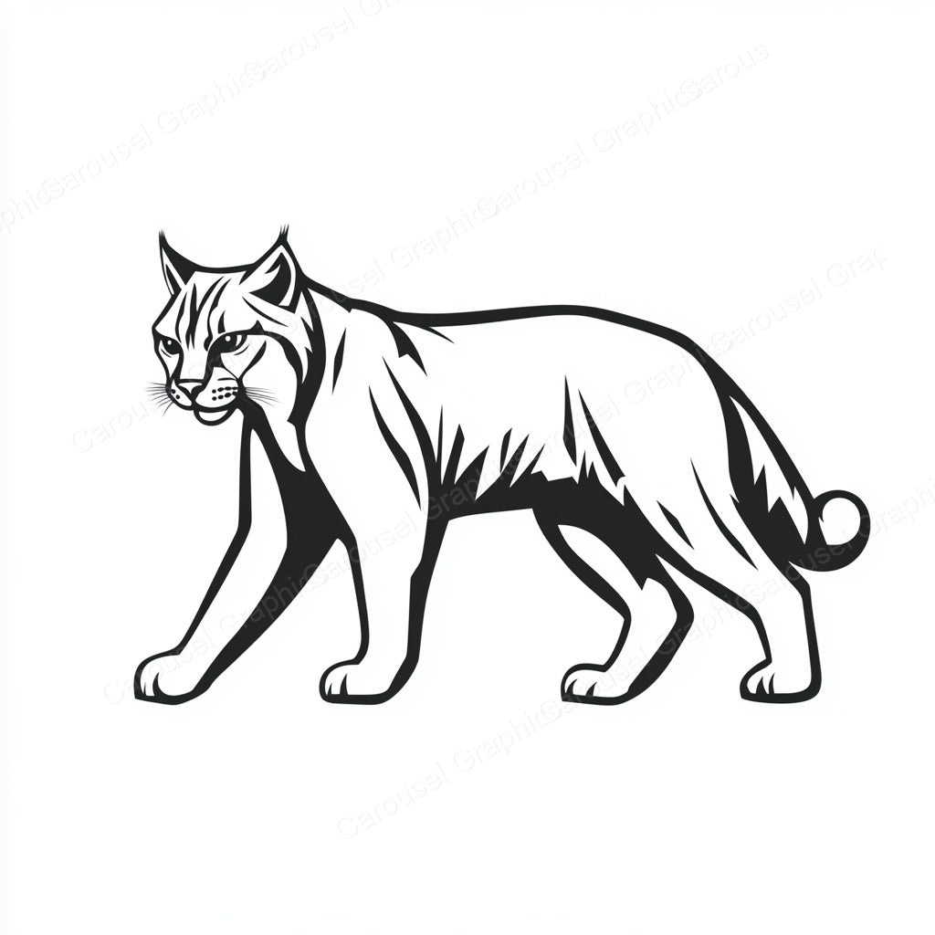 Bobcat Vector Graphic preview