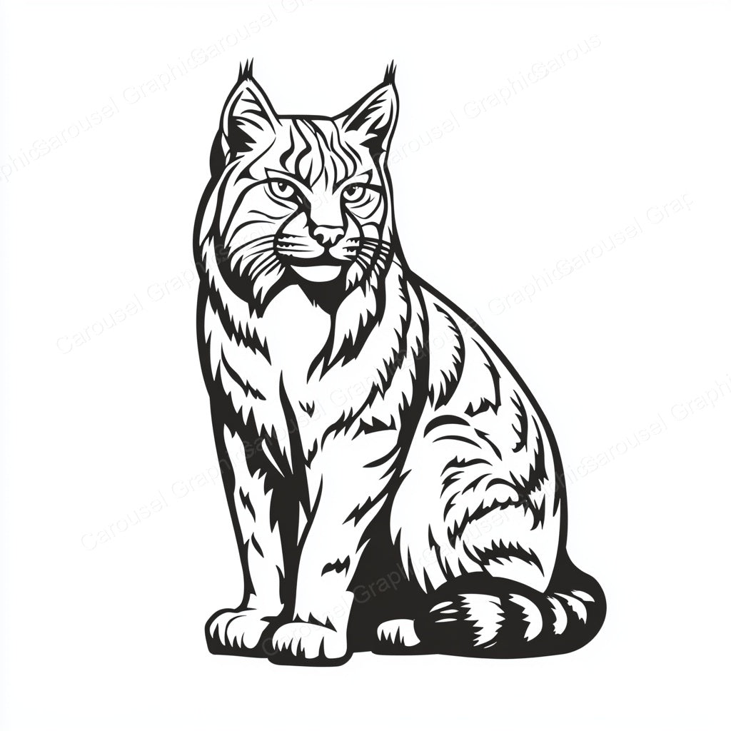 Bobcat Vector Graphic preview