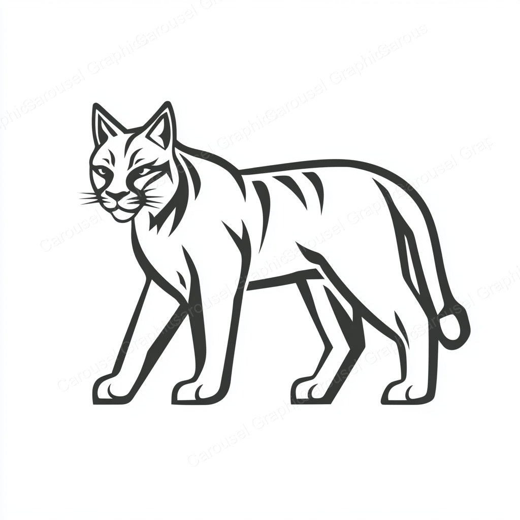 Bobcat Vector Graphic preview