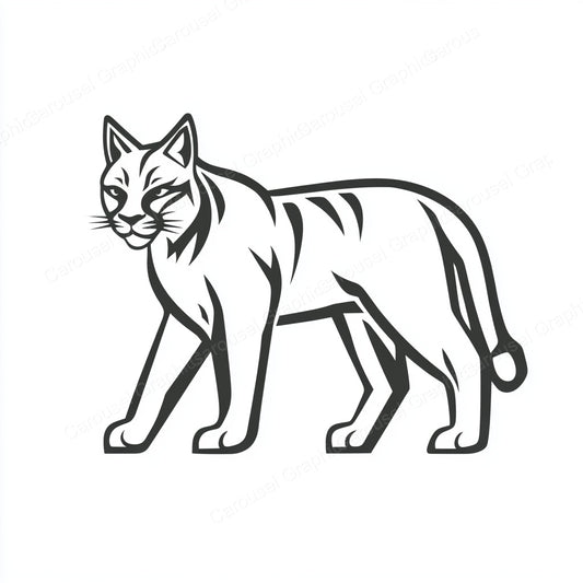 Bobcat Vector Graphic preview