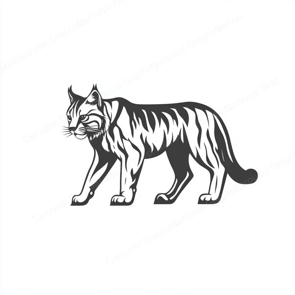 Bobcat Vector Graphic preview