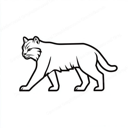 Bobcat Vector Graphic preview
