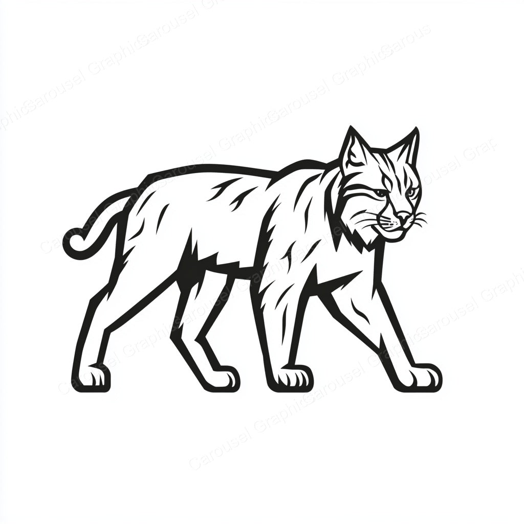 Bobcat Vector Graphic preview