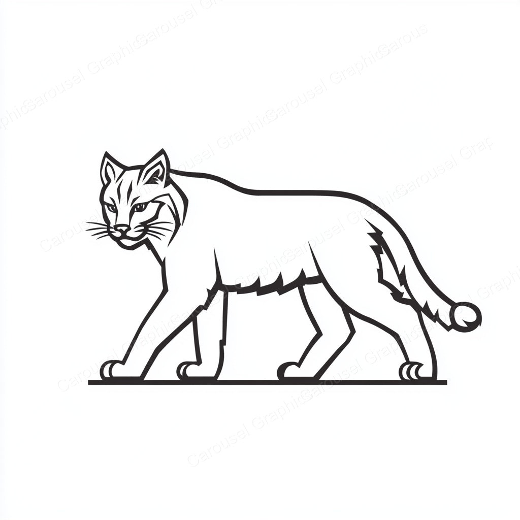 Bobcat Vector Graphic preview