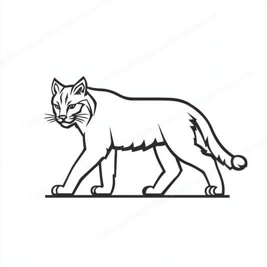 Bobcat Vector Graphic preview