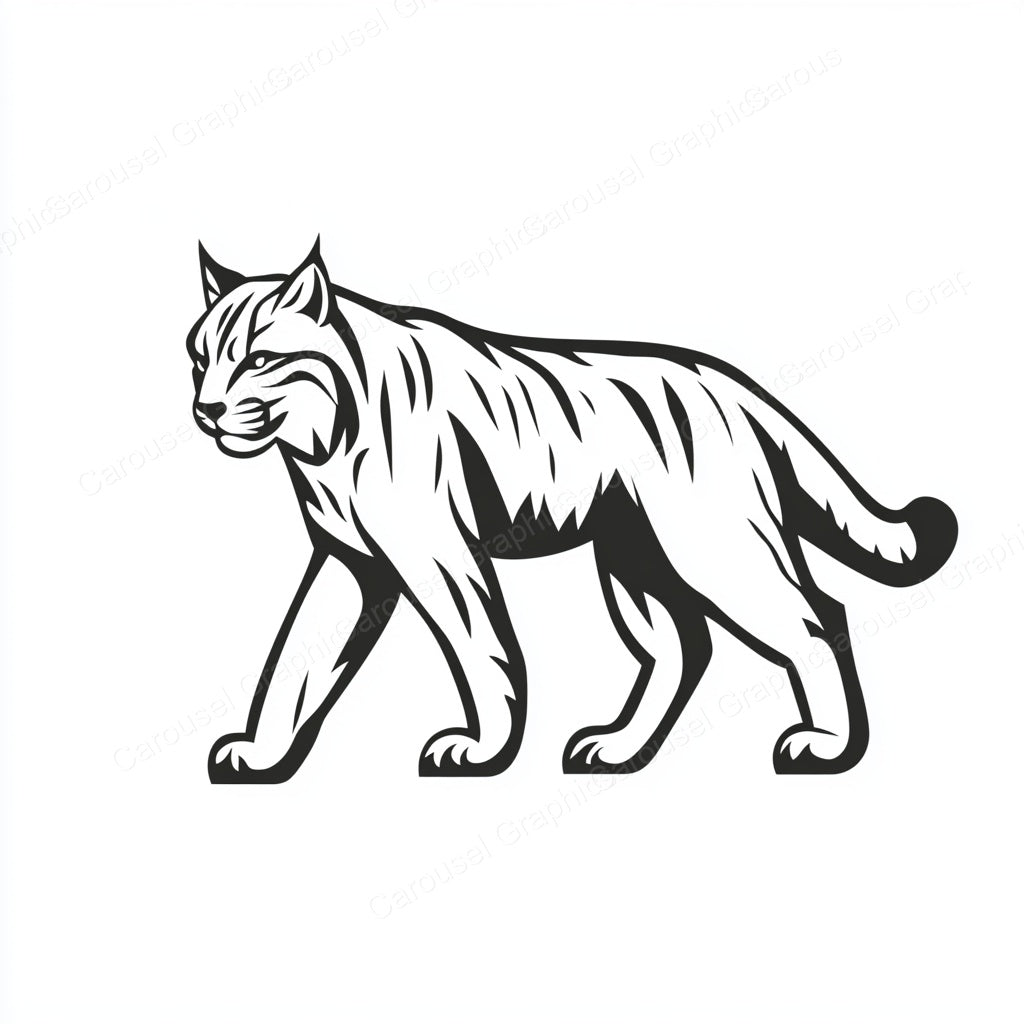 Bobcat Vector Graphic preview
