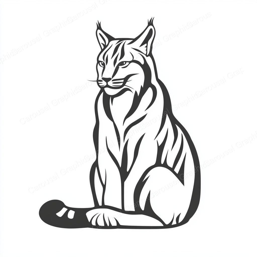 Bobcat Vector Graphic preview