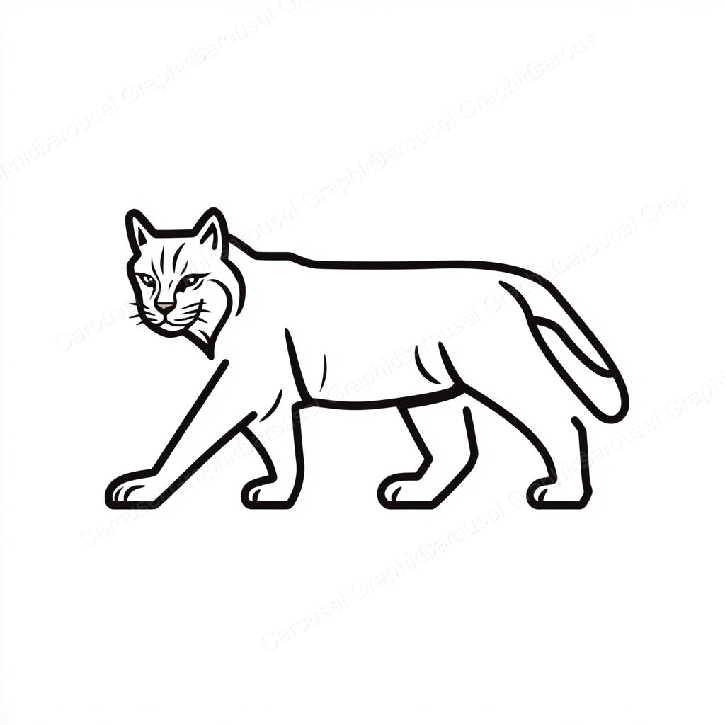 Bobcat Vector Graphic preview
