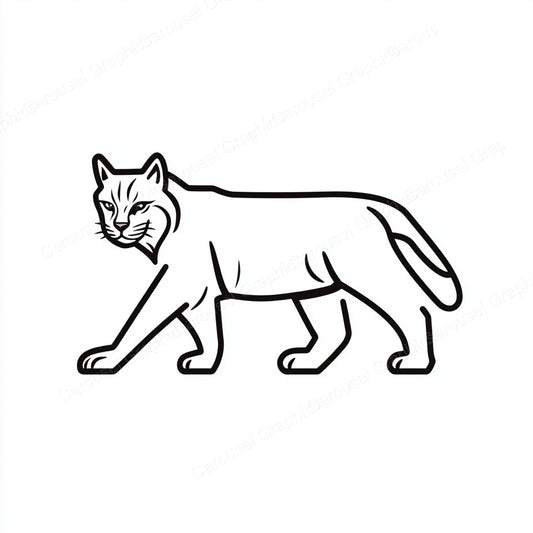 Bobcat Vector Graphic preview