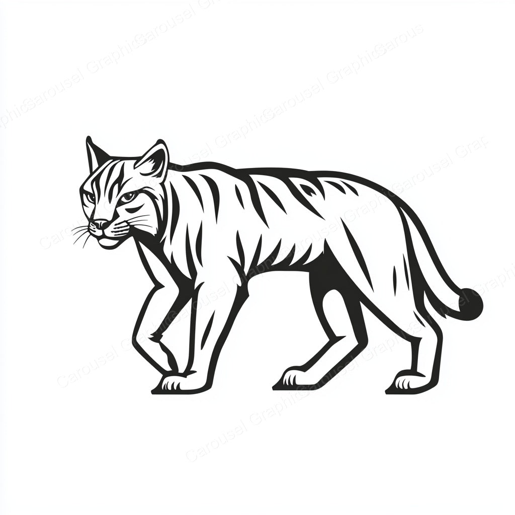 Bobcat Vector Graphic preview