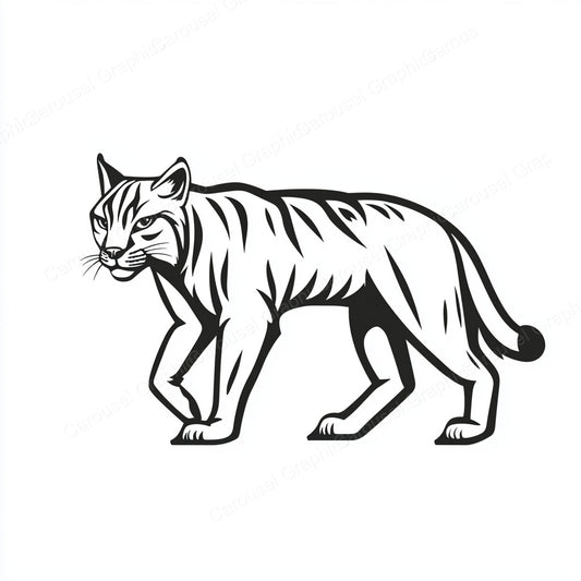 Bobcat Vector Graphic preview