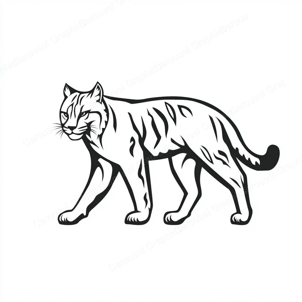 Bobcat Vector Graphic preview