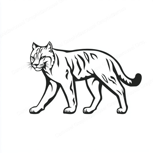 Bobcat Vector Graphic preview