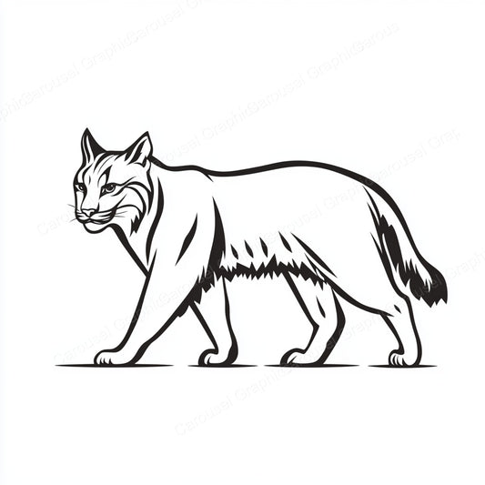 Bobcat Vector Graphic preview