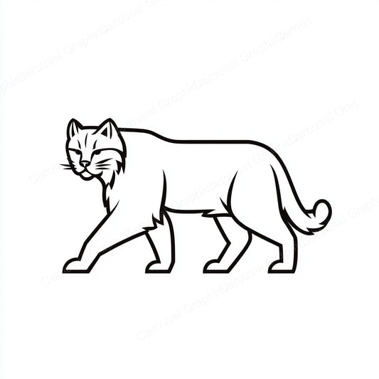 Bobcat Vector Graphic preview
