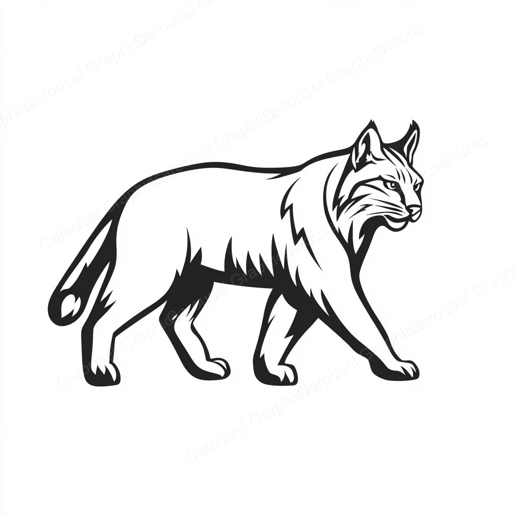 Bobcat Vector Graphic preview