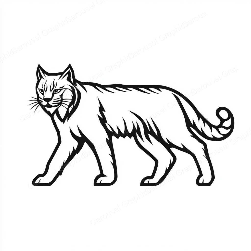 Bobcat Vector Graphic preview